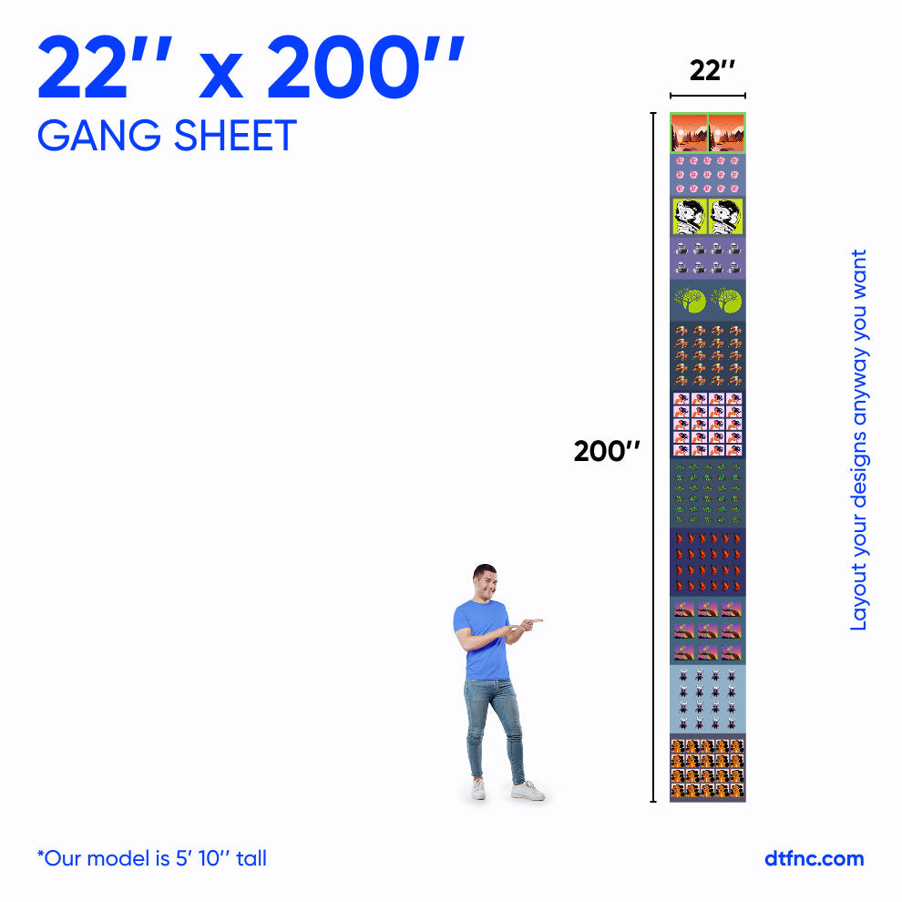 DTF Transfers - Auto Gang Builder