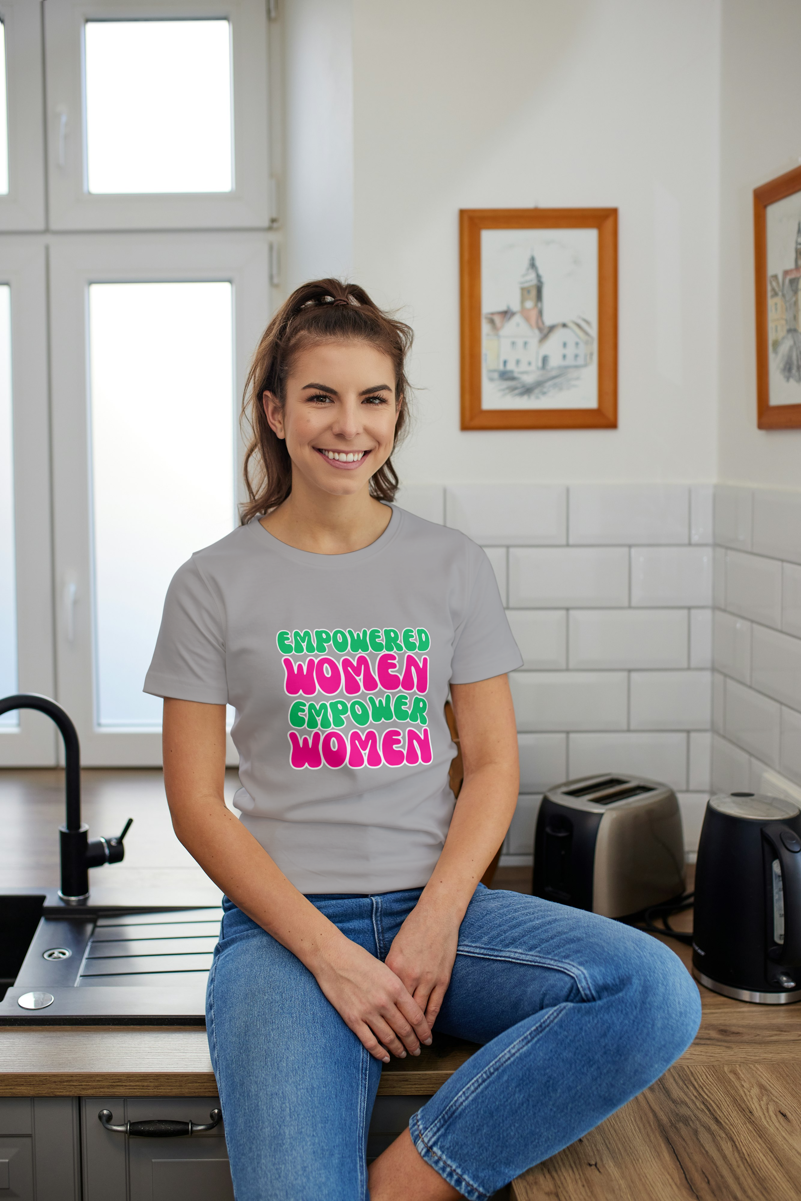 Empowered Women | Graphic Tee | Wear Your Power Unapologetically
