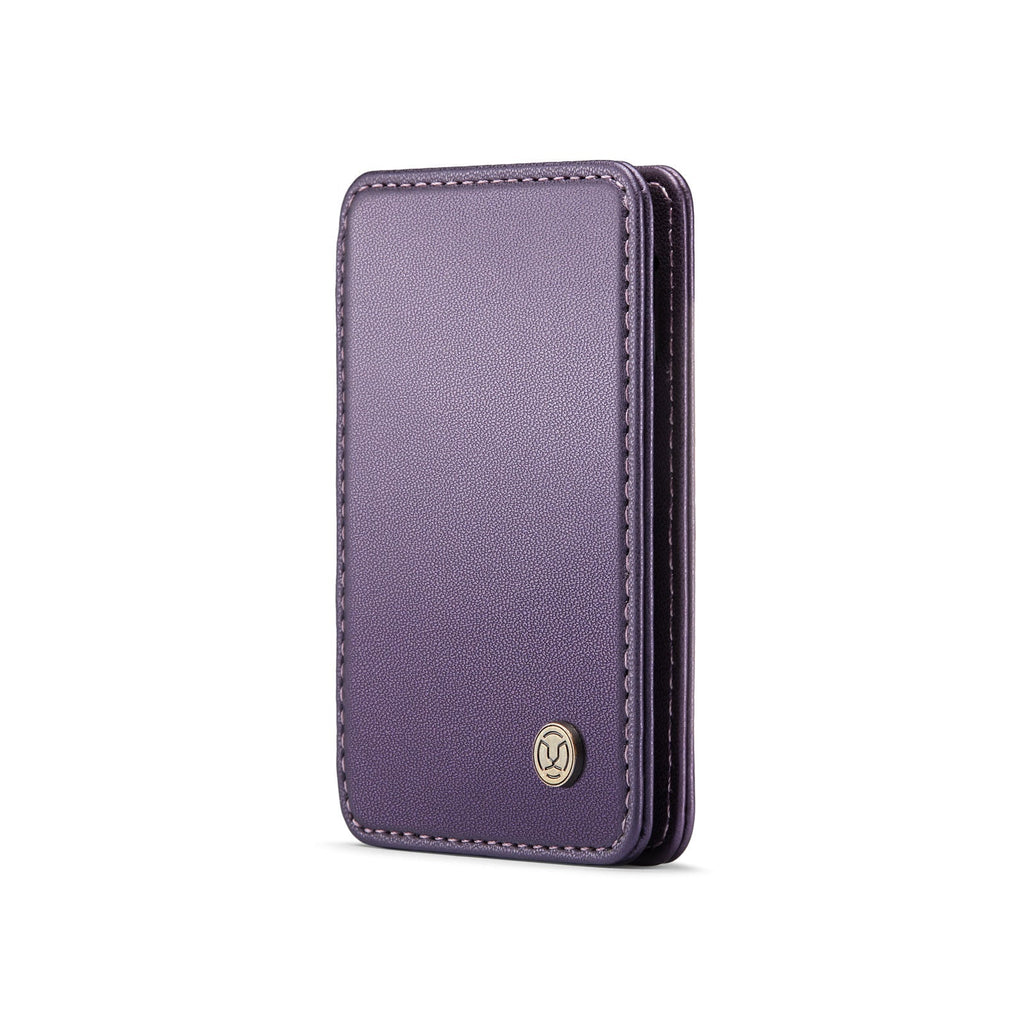 Magsafe ring magnetic card case  for iPhone17 card anti-theft brush 16/15/14/13 zipper change bag Wallet Magnetic Card Holder RFID Blocking, PU Leather Minimalist Phone Wallet Compatible with MagSafe Phones