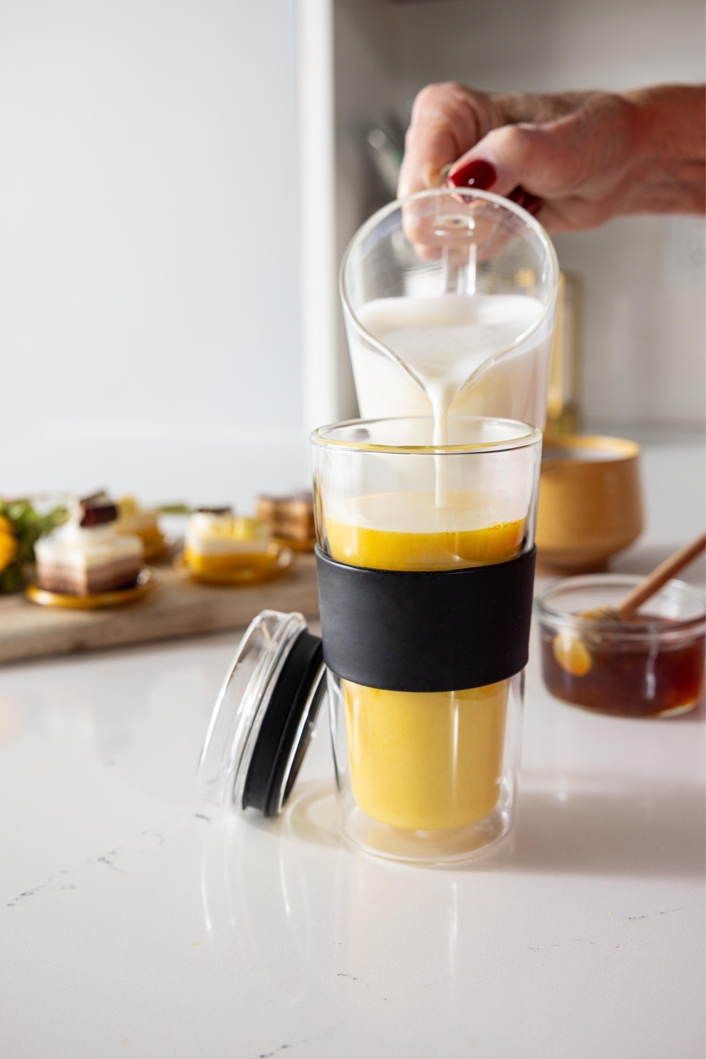 SipLux® Glass Travel Cup