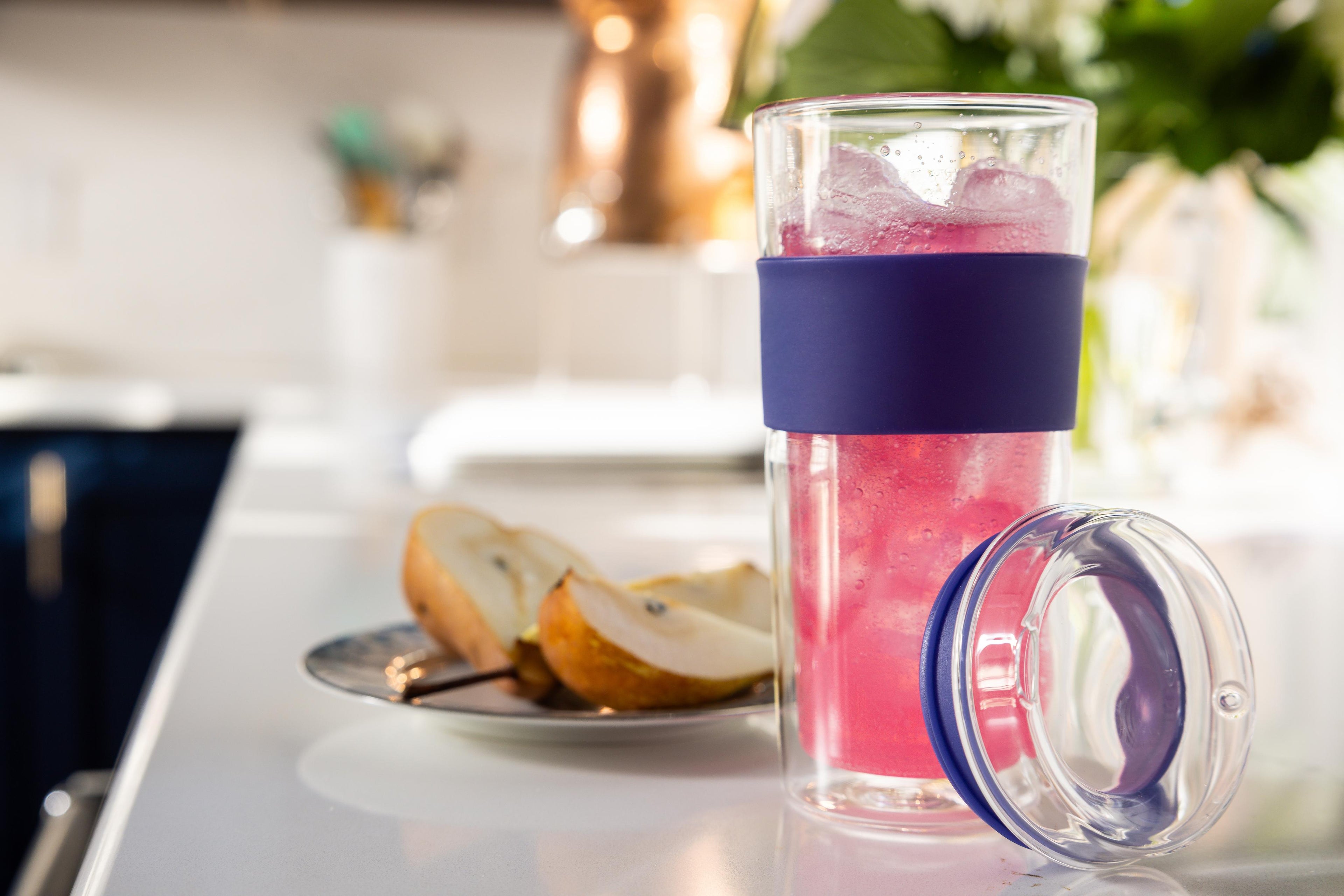 SipLux® Glass Travel Cup