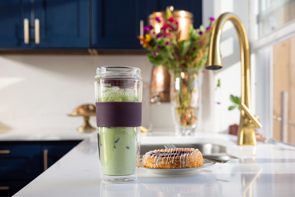 SipLux® Glass Travel Cup