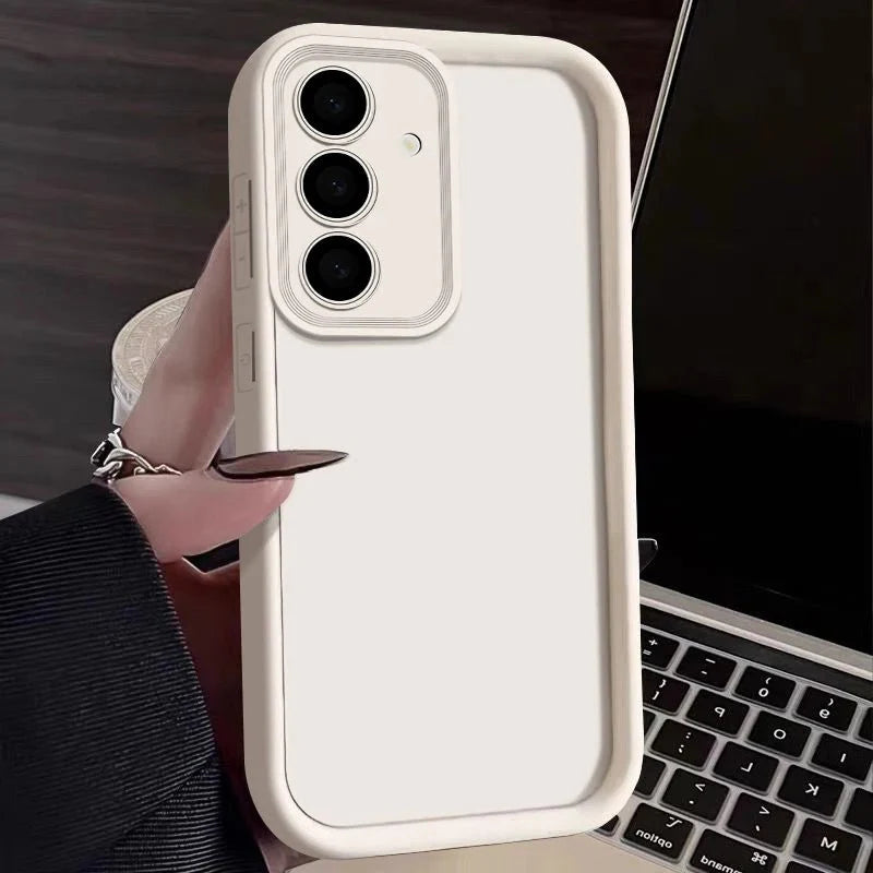 Candy Color Soft Silicone Phone Case | Matte TPU Cover for Samsung Galaxy