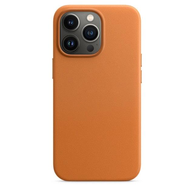 Luxury Colorful Leather With Magnetic Case For iPhone 13 12 14Pro Max 13/12/14Pro For  Wireless Charging Cover Designed for iPhone 14 Pro Max Case Silicone Shockproof Slim Thin Phone Case for iPhone
